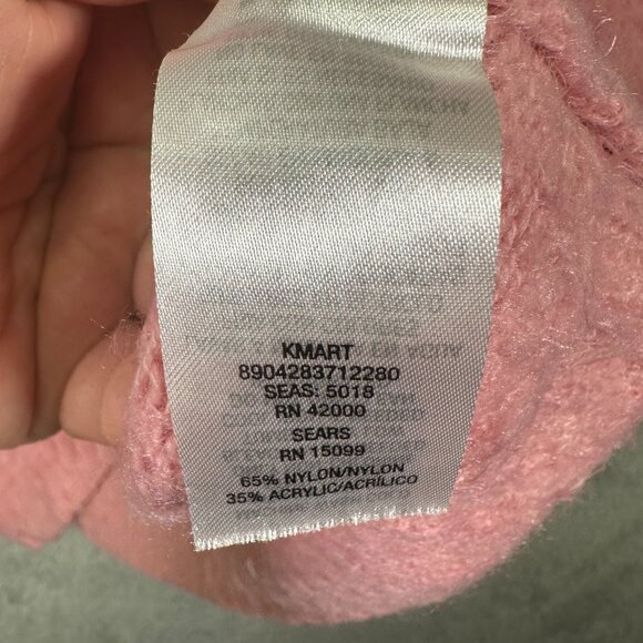 Joe Boxer Turtleneck Sweater Pink Plus Size Womens 2X - Picture 10 of 11